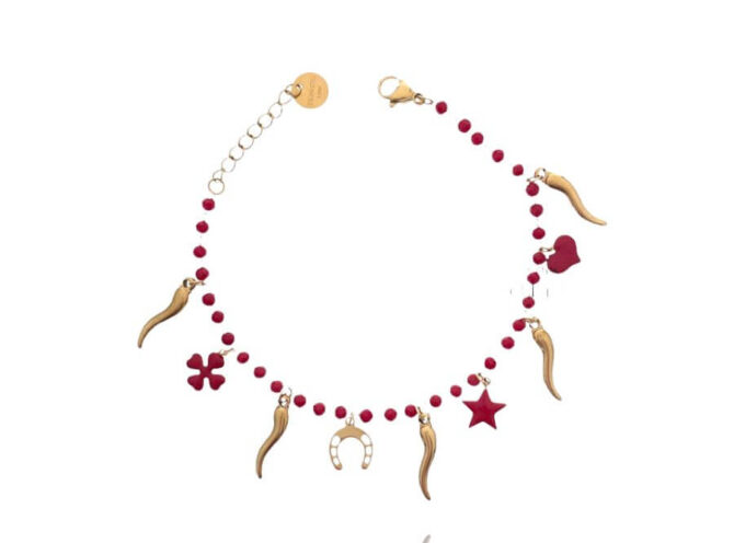 bracciale perline portafortuna bracciale perline portafortuna