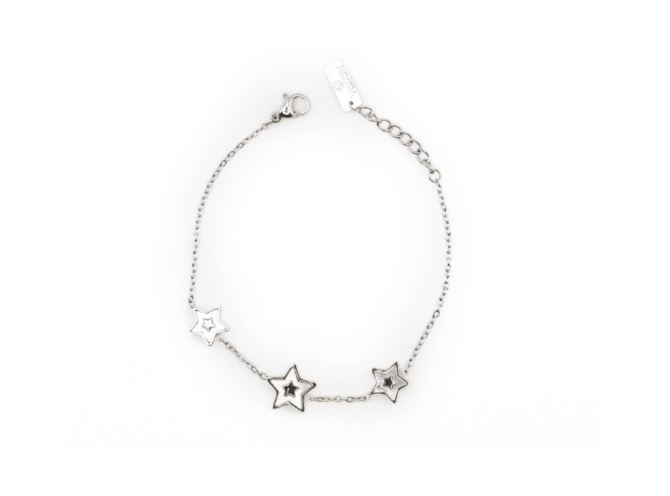 bracciale stelline argento bracciale stelline argento