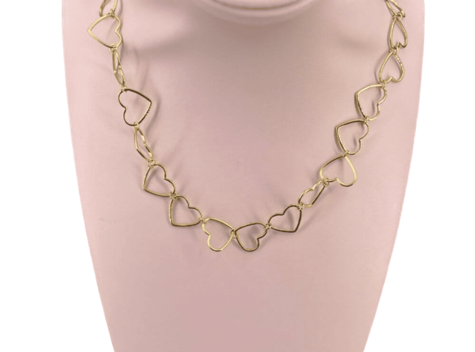collana cuori oro collana cuori oro