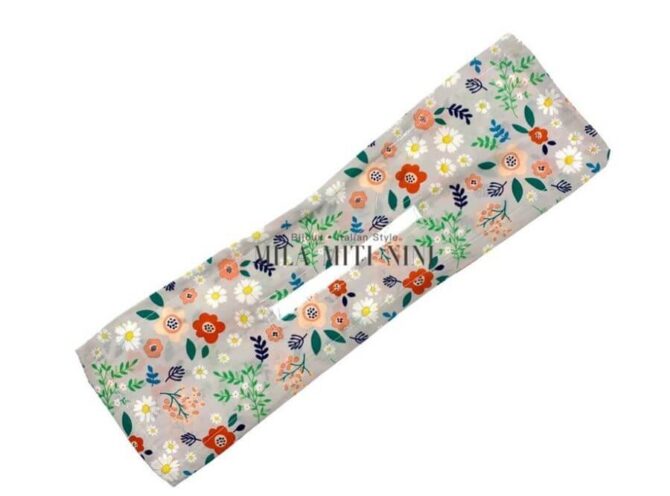 fasce per chignon grigia fasce per chignon grigia