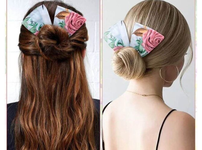 fasce per chignon indossate fasce per chignon indossate