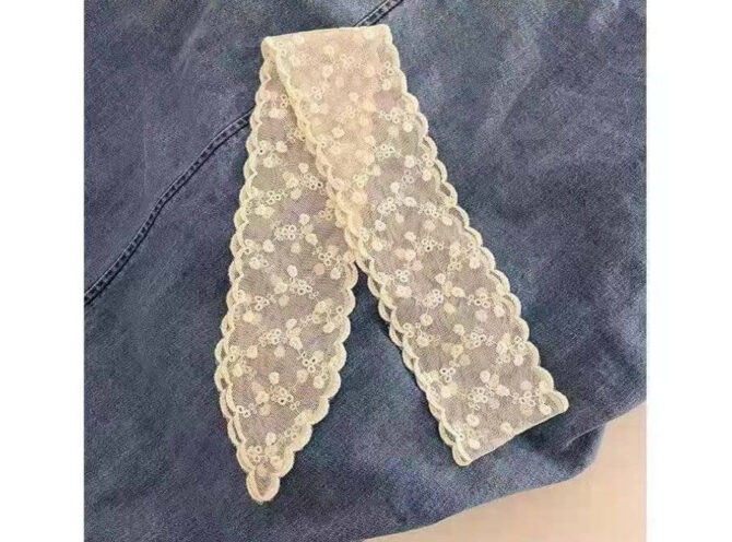 ferma coda in tessuto fiori ferma coda in tessuto fiori