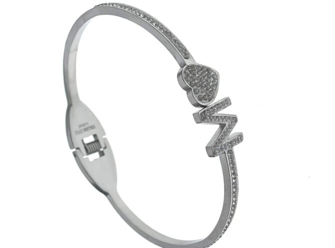 bracciale manetta con iniziale bracciale manetta con iniziale