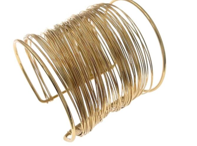 bracciale millefili oro acciaio bracciale millefili oro acciaio