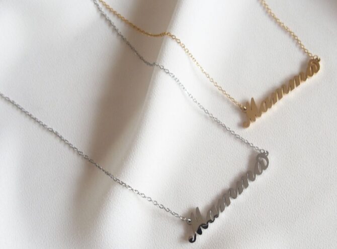 collana mamma in acciaio inox collana mamma in acciaio inox