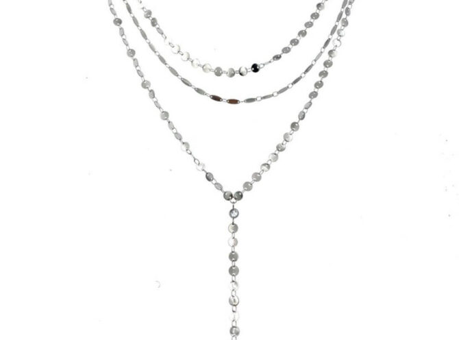 collana medagliette argento collana medagliette argento