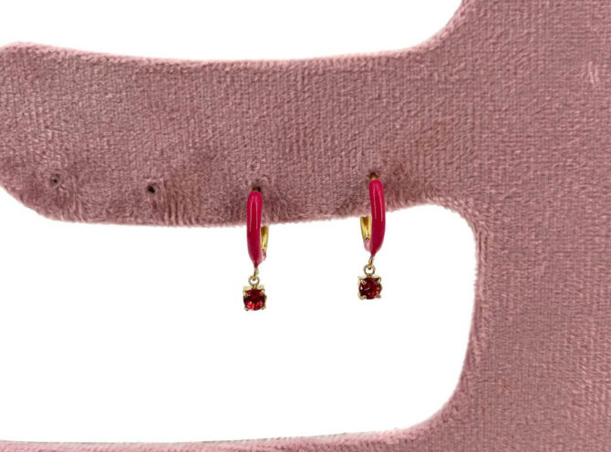 schiona in acciaio smaltata fuxia schiona in acciaio smaltata fuxia