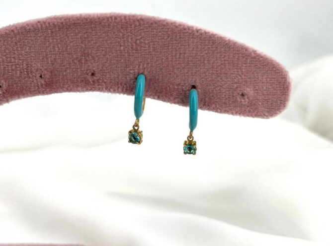 schiona in acciaio smaltata turchese schiona in acciaio smaltata turchese