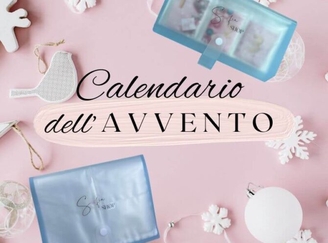 calendario avvento gioielli in acciaio