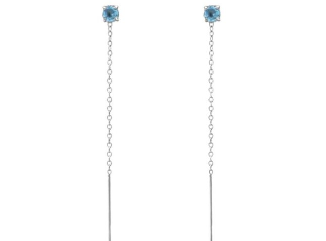 orecchini saliscendi in acciaio orecchini saliscendi in acciaio