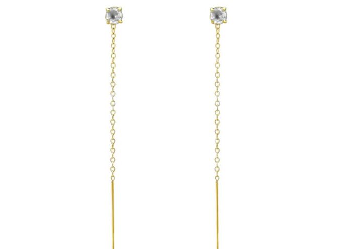 orecchini saliscendi in acciaio orecchini saliscendi in acciaio