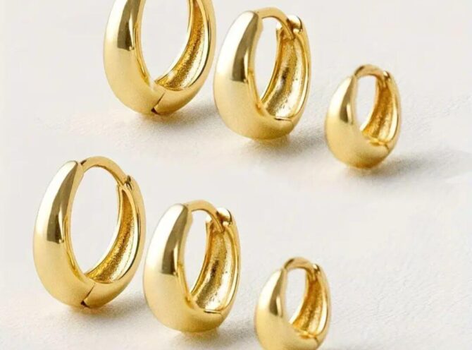 set da 3 orecchini cerchio acciaio bombati set da 3 orecchini cerchio acciaio bombati