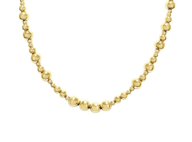 collana sfereì acciaio collana sfereì acciaio