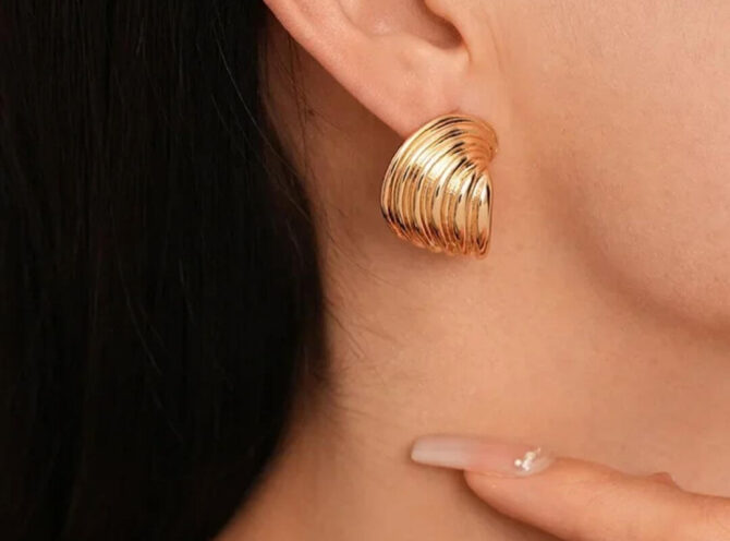 orecchini acciaio inossidabile ricciolo orecchini acciaio inossidabile ricciolo