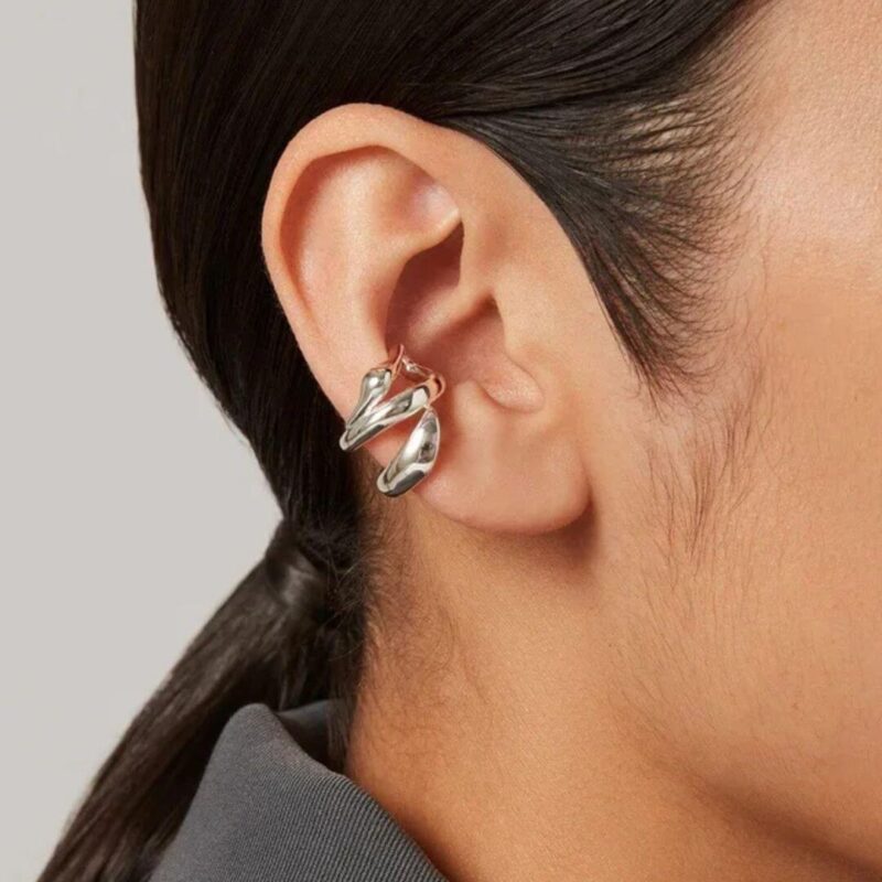 earcuff acciaio inossidabile